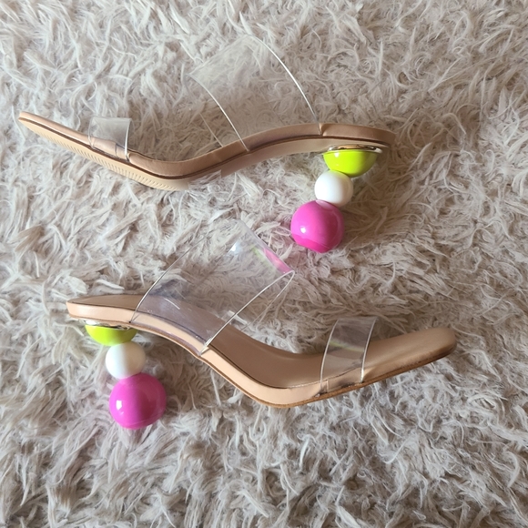 INC International Concepts Shoes - INC INTERNATIONAL CONCEPTS WOMEN'S LOMARI BALL-HEEL SLIDES 6M